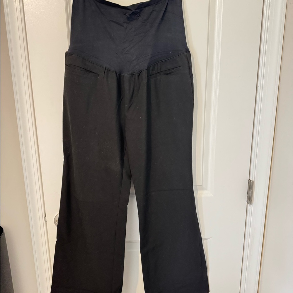 Gap Maternity Modern Boot Black Pants